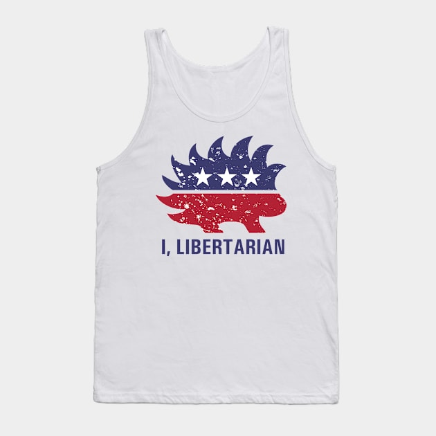 I, Libertarian Tank Top by Karchevski